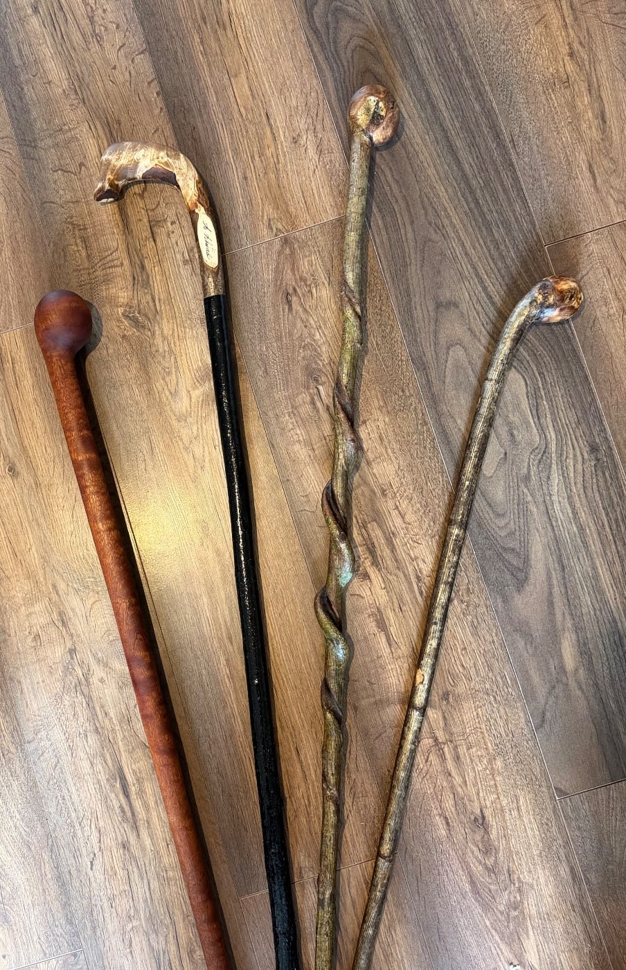 A fan of walking sticks by sherred&sons 