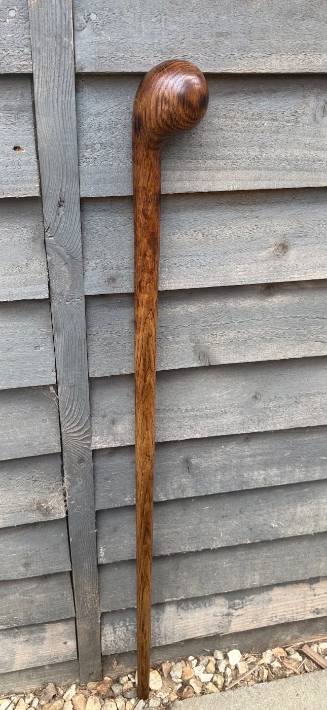 Solid oak Shillelagh walking stick #4