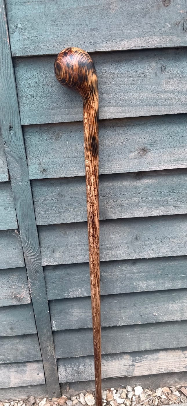 Solid oak Shillelagh walking stick #5